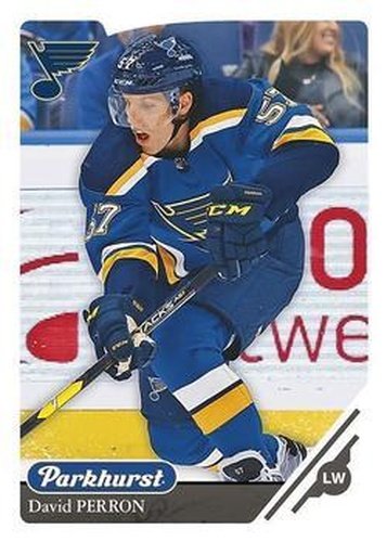 #229 David Perron - St. Louis Blues - 2018-19 Parkhurst Hockey