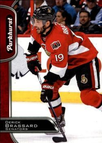 #229 Derick Brassard - Ottawa Senators - 2016-17 Parkhurst - Red Hockey