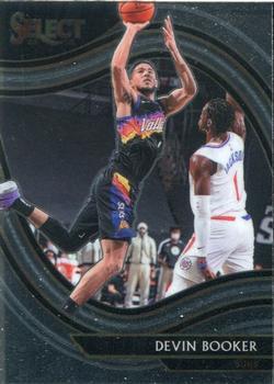 #229 Devin Booker - Phoenix Suns - 2020-21 Panini Select Basketball