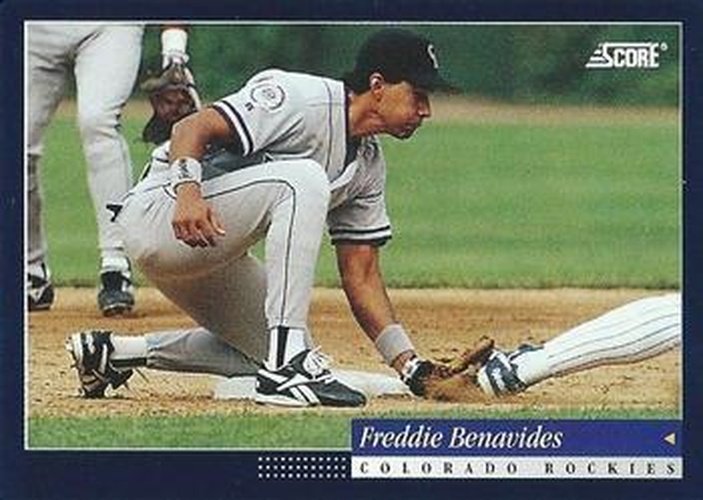#229 Freddie Benavides - Colorado Rockies -1994 Score Baseball