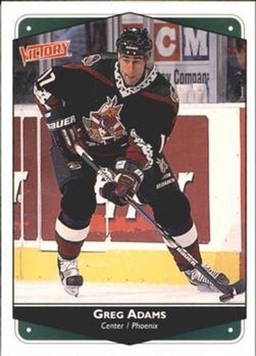 #229 Greg Adams - Phoenix Coyotes - 1999-00 Upper Deck Victory Hockey