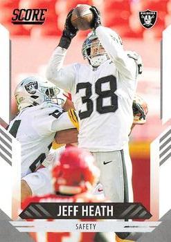 #229 Jeff Heath - Las Vegas Raiders - 2021 Score Football