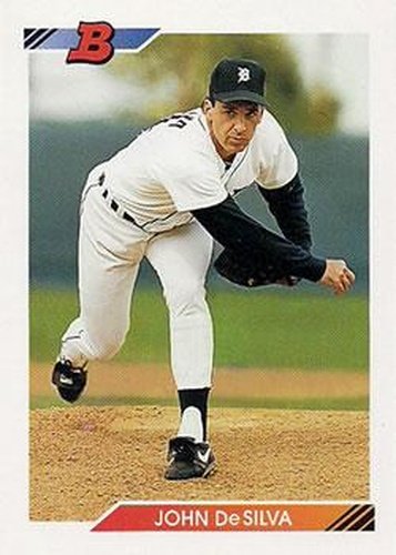 #229 John DeSilva - Detroit Tigers - 1992 Bowman Baseball