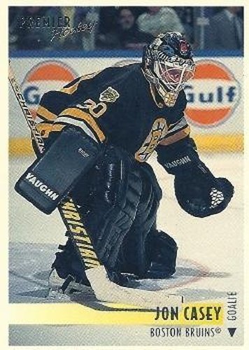 #229 Jon Casey - Boston Bruins - 1994-95 Topps Premier Hockey
