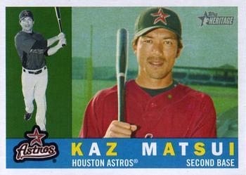 #229 Kazuo Matsui - Houston Astros - 2009 Topps Heritage Baseball