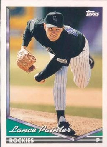 #229 Lance Painter - Colorado Rockies - 1994 Topps Baseball