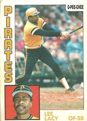 #229 Lee Lacy - Pittsburgh Pirates - 1984 O-Pee-Chee Baseball
