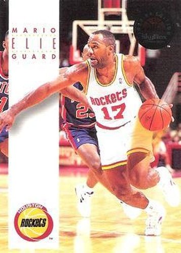 #229 Mario Elie - Houston Rockets - 1993-94 SkyBox Premium Basketball
