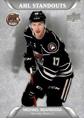 #229 Michael Sgarbossa - Hershey Bears - 2020-21 Upper Deck AHL Hockey