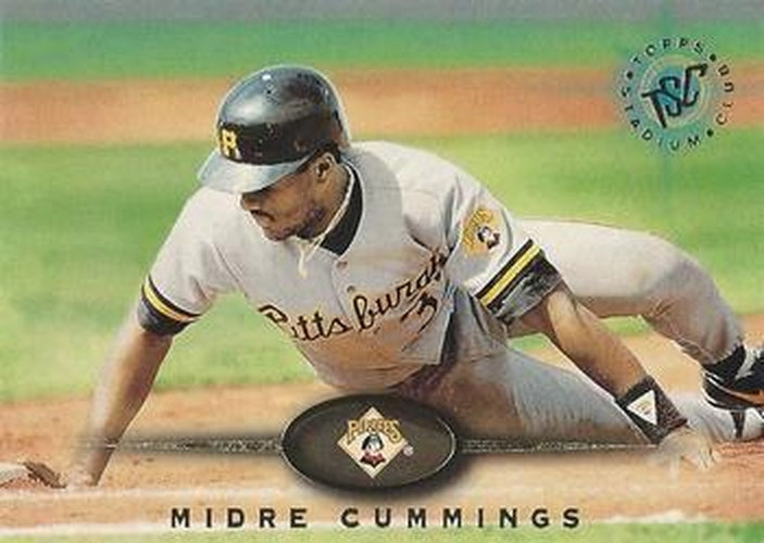 #229 Midre Cummings - Pittsburgh Pirates - 1995 Stadium Club Baseball