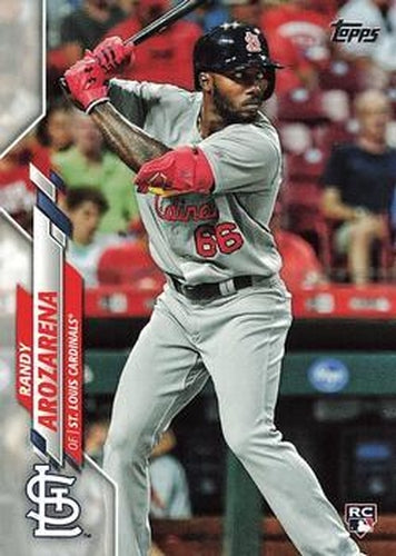 #229 Randy Arozarena - St. Louis Cardinals - 2020 Topps Baseball