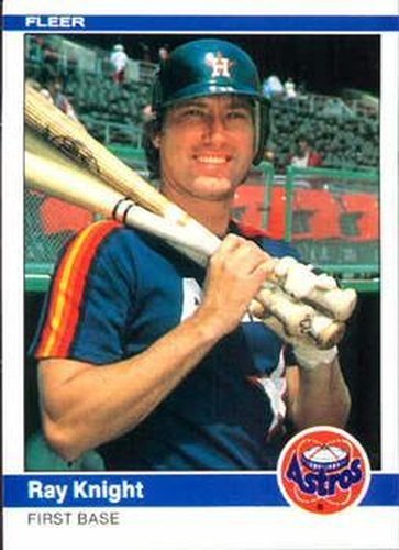 #229 Ray Knight - Houston Astros - 1984 Fleer Baseball