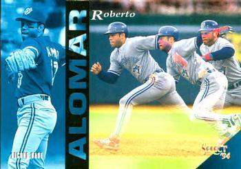 #229 Roberto Alomar - Toronto Blue Jays - 1994 Select Baseball