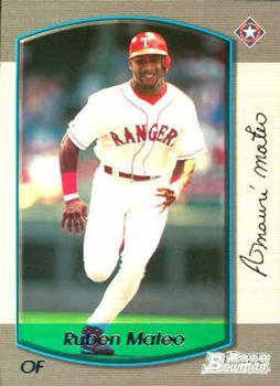 #229 Ruben Mateo - Texas Rangers - 2000 Bowman Baseball