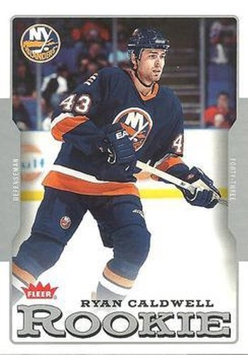 #229 Ryan Caldwell - New York Islanders - 2006-07 Fleer Hockey