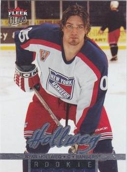 #229 Ryan Hollweg - New York Rangers - 2005-06 Ultra Hockey