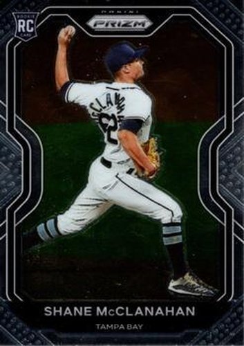 #229 Shane McClanahan - Tampa Bay Rays - 2021 Panini Prizm Baseball
