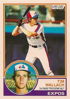 #229 Tim Wallach - Montreal Expos - 1983 O-Pee-Chee Baseball