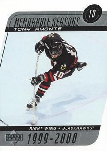 #229 Tony Amonte - Chicago Blackhawks - 2002-03 Upper Deck Hockey