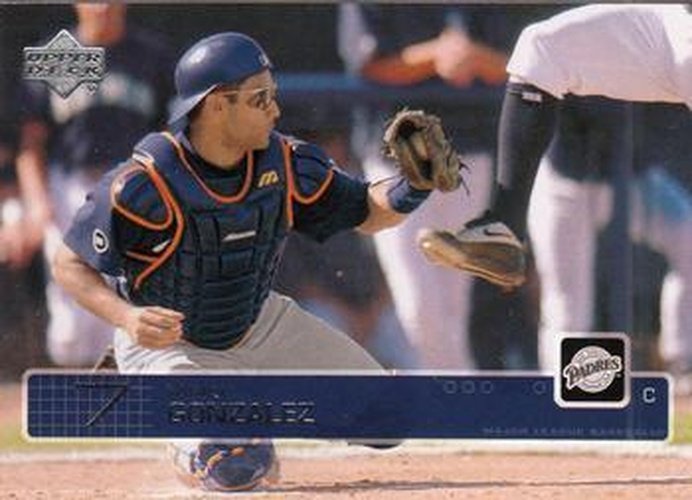 #229 Wiki Gonzalez - San Diego Padres - 2003 Upper Deck Baseball