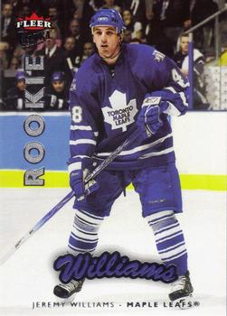 #229 Jeremy Williams - Toronto Maple Leafs - 2006-07 Ultra Hockey