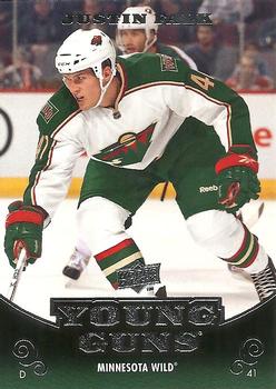 #229 Justin Falk - Minnesota Wild - 2010-11 Upper Deck Hockey