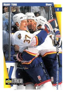 #229 Harry York - St. Louis Blues - 1997-98 Collector's Choice Hockey