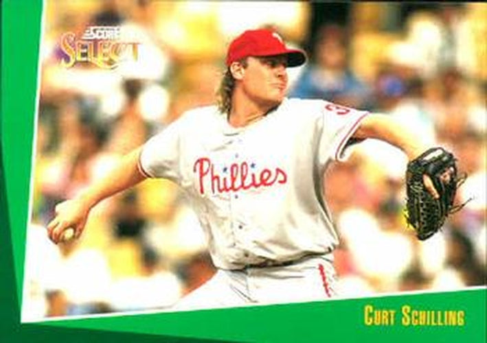 #229 Curt Schilling - Philadelphia Phillies - 1993 Select Baseball