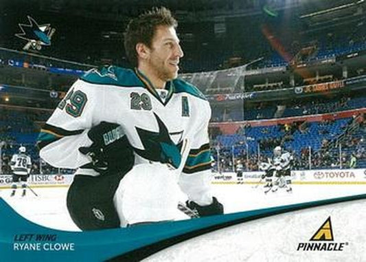 #229 Ryane Clowe - San Jose Sharks - 2011-12 Panini Pinnacle Hockey