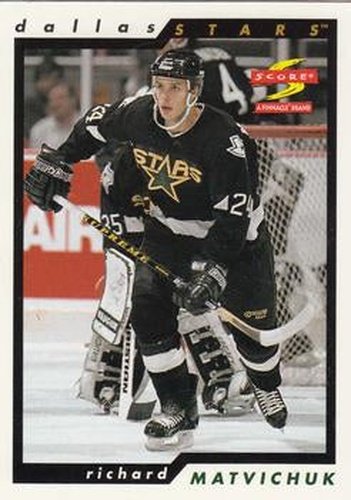 #229 Richard Matvichuk - Dallas Stars - 1996-97 Score Hockey