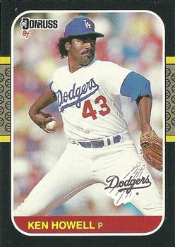 #229 Ken Howell - Los Angeles Dodgers - 1987 Donruss Baseball