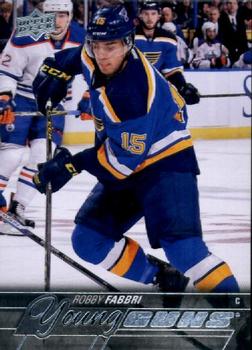 #229 Robby Fabbri - St. Louis Blues - 2015-16 Upper Deck Hockey