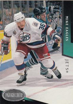 #229 Mike Eagles - Winnipeg Jets - 1993-94 Parkhurst Hockey