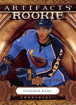 #229 Evander Kane - Atlanta Thrashers - 2009-10 Upper Deck Artifacts Hockey