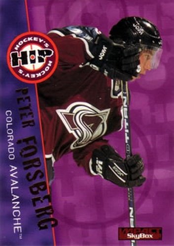 #229 Peter Forsberg - Colorado Avalanche - 1995-96 SkyBox Impact Hockey
