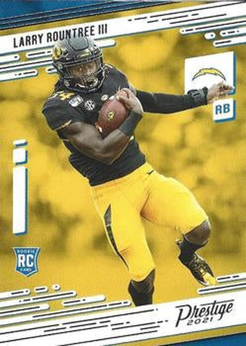 #229 Larry Rountree III - Los Angeles Chargers - 2021 Panini Prestige Football