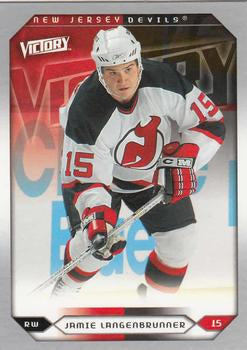 #229 Jamie Langenbrunner - New Jersey Devils - 2005-06 Upper Deck Victory Hockey