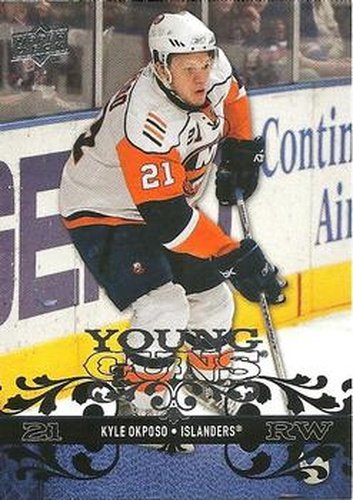 #229 Kyle Okposo - New York Islanders - 2008-09 Upper Deck Hockey
