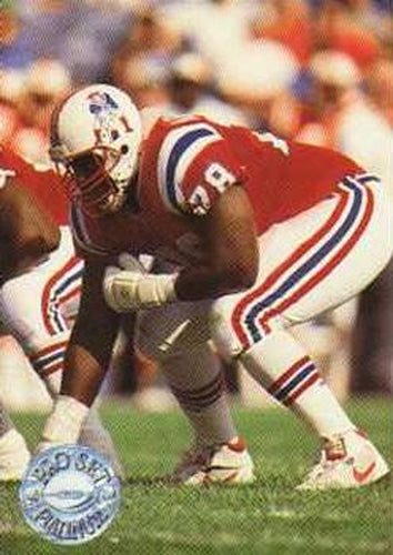 #229 Bruce Armstrong - New England Patriots - 1991 Pro Set Platinum Football