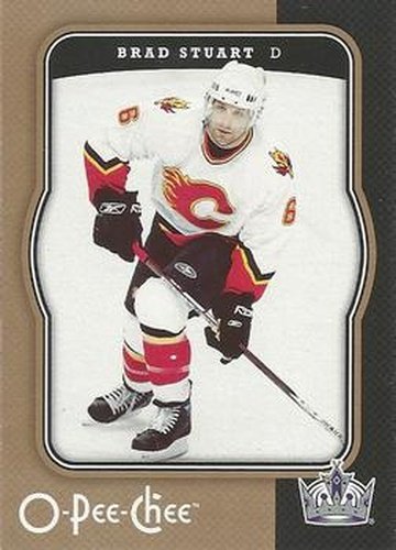 #229 Brad Stuart - Los Angeles Kings - 2007-08 O-Pee-Chee Hockey