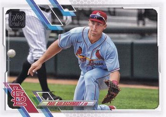 #229 Paul Goldschmidt - St. Louis Cardinals - 2021 Topps Baseball