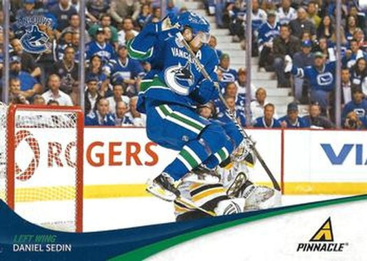 #22 Daniel Sedin - Vancouver Canucks - 2011-12 Panini Pinnacle Hockey