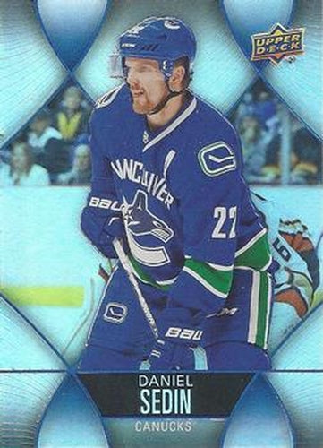 #22 Daniel Sedin - Vancouver Canucks - 2016-17 Upper Deck Tim Hortons Hockey