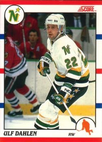 #22 Ulf Dahlen - Minnesota North Stars - 1990-91 Score Canadian Hockey