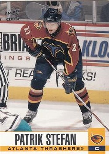 #22 Patrik Stefan - Atlanta Thrashers - 2003-04 Pacific Hockey