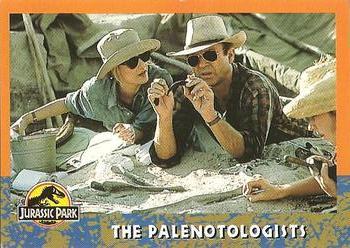 #22 The Paleontologists - 1993 Topps Jurassic Park