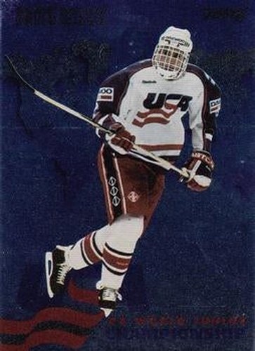 #22 David Wilkie - USA - 1993-94 Donruss Hockey - 1994 World Junior Championship USA