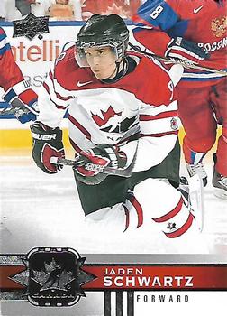 #22 Jaden Schwartz - Canada - 2017-18 Upper Deck Canadian Tire Team Canada Hockey