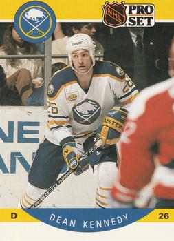 #22 Dean Kennedy - Buffalo Sabres - 1990-91 Pro Set Hockey