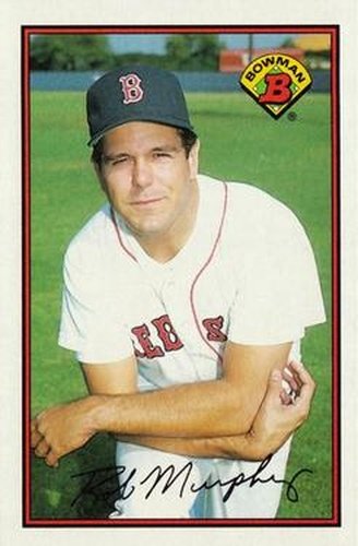 #22 Rob Murphy - Boston Red Sox - 1989 Bowman Baseball